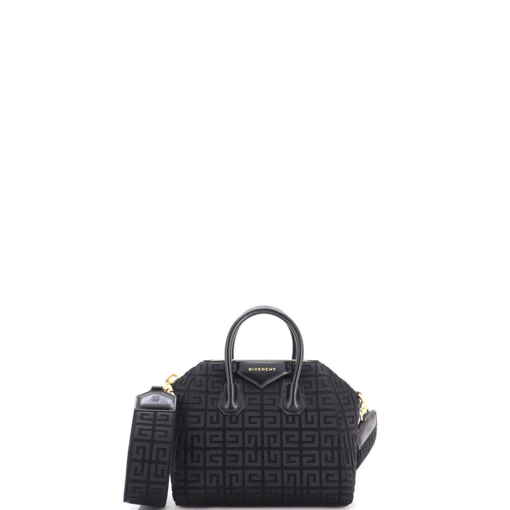 Givenchy Mini Antigona Bag 4G Embroidered Canvas